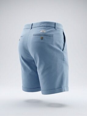 Vineyard Vines Light Blue Flat Front Shorts #golfshorts #golf #businesscasual